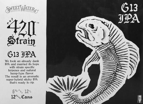 Sweetwater Brewing Co 420 Strain G13 Ipa Beer (12 ct, 144 oz)