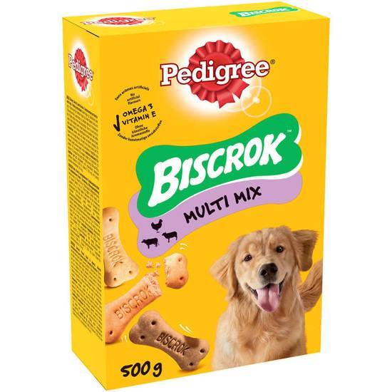 Pedigree biscrok original biscuits croquants friandises pour chien 3 variétés 500 g