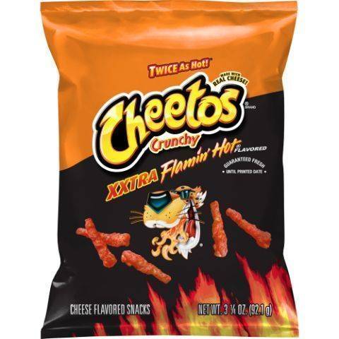 Cheetos Xxtra Flamin Hot Crunchy 3.25oz