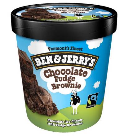 Ben & Jerry 's Chocolate Fudge Brownie 1 Pint