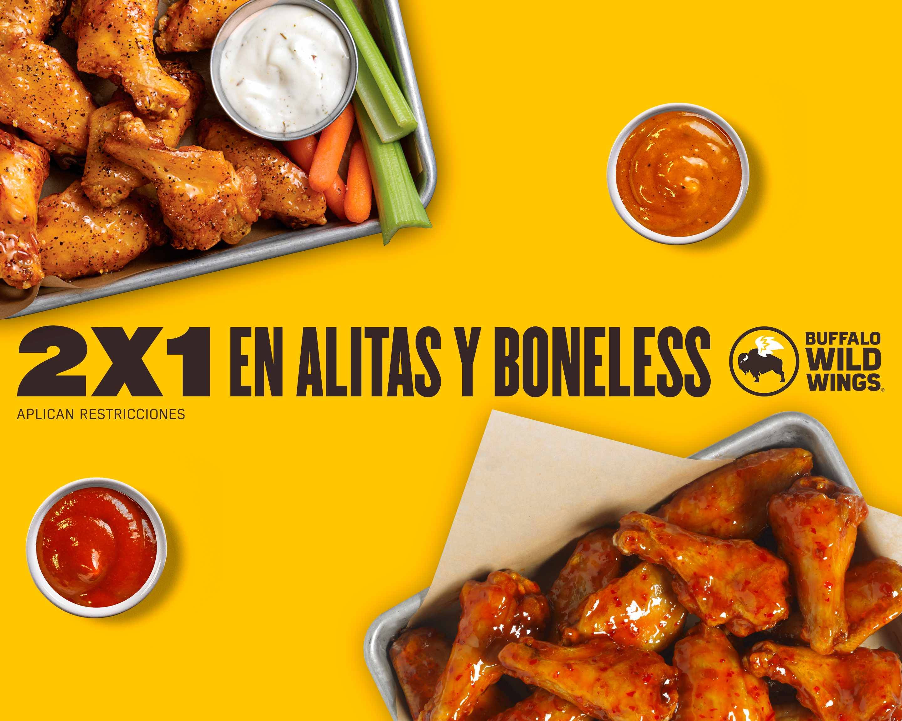 Buffalo Wild Wings (Chihuahua D1) Menú a Domicilio【Menú y Precios