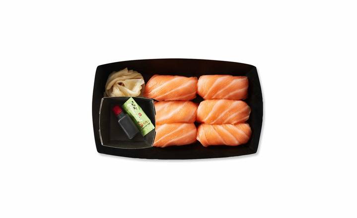 salmon sushi