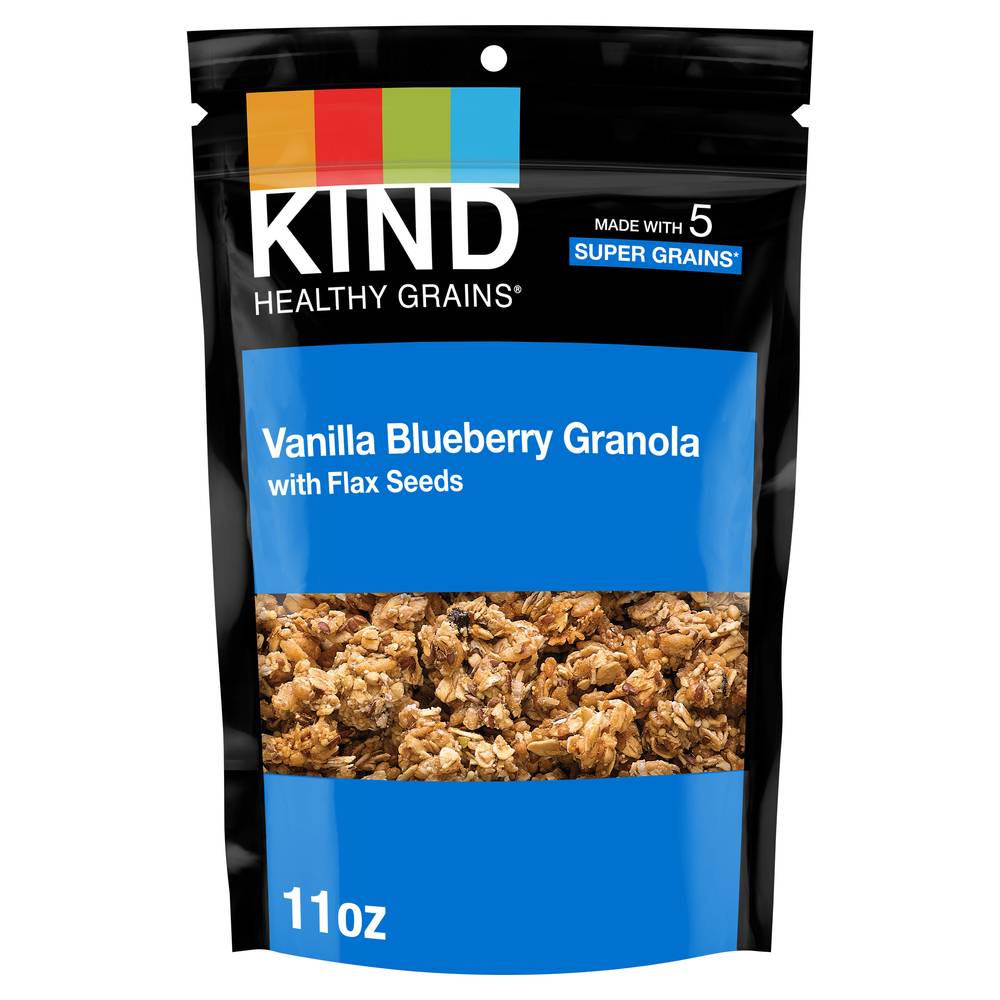 KIND Healthy Grains Vanilla Blueberry Granola With Flax Seeds (11 oz)