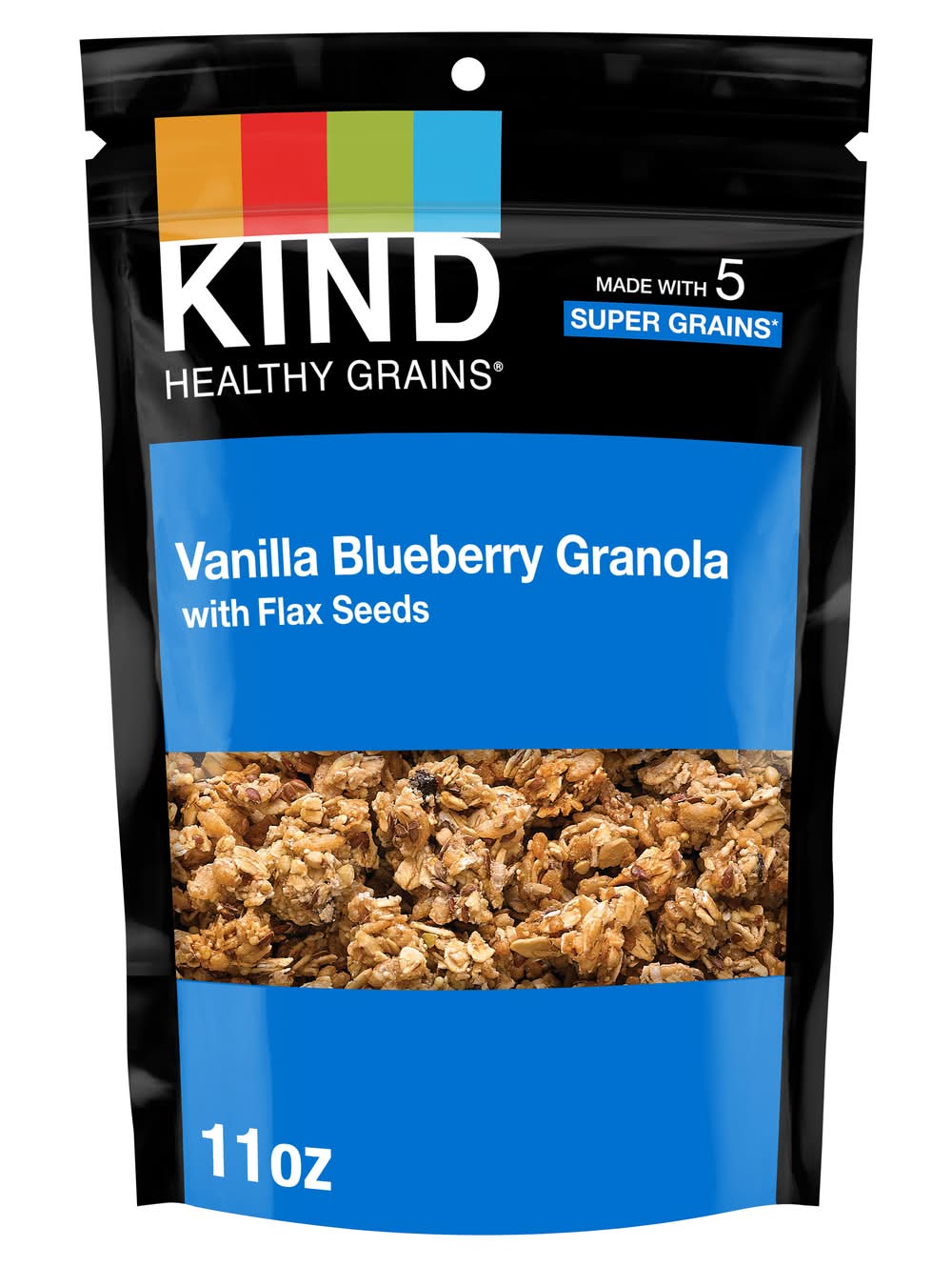 KIND Healthy Grains Vanilla Blueberry Granola With Flax Seeds (11 oz)