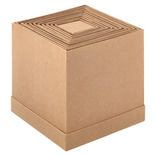 Celebrate It Kraft Square Boxes