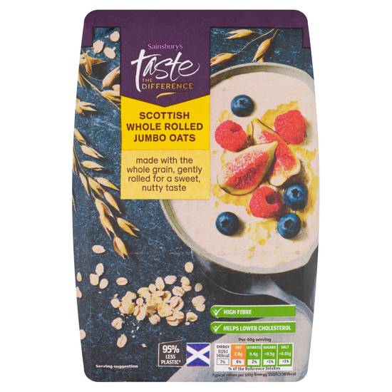 Sainsbury's Whole Rolled Porridge Oats,  Taste the Difference 750g