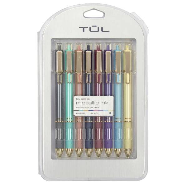 Tul Gl Series Retractable 0.8 mm Gel Inks Pens (8 ct)