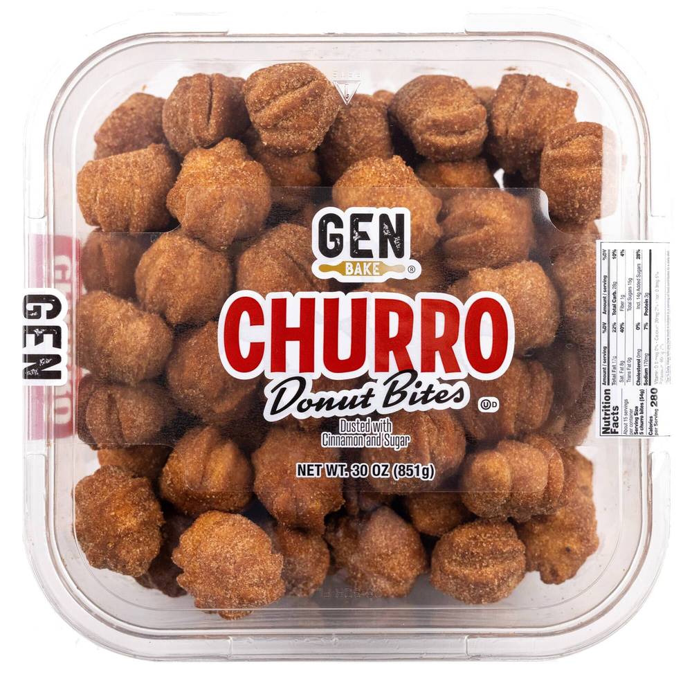 Gen Bake Churro Donut Bites