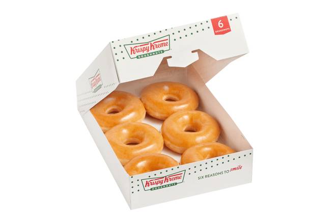 6 Count Original Glazed® Doughnuts