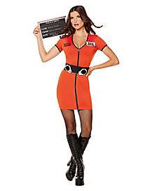 Adult Convict Dress Costume (Adult Medium)