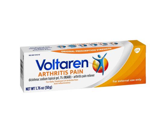 Voltaren · Diclofenac 1% Topical Gel for Arthritis Pain (1.8 oz)