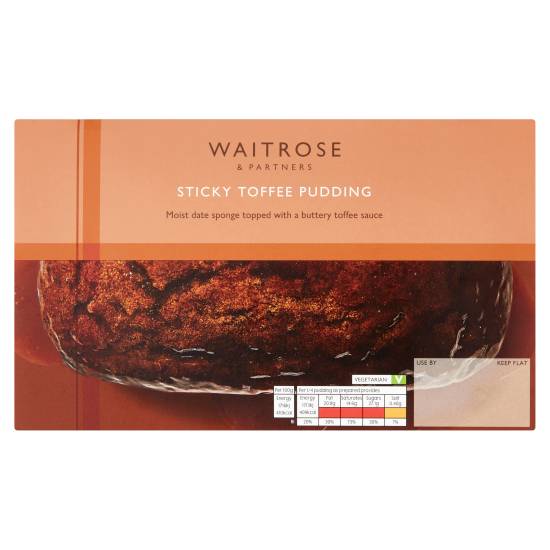 Waitrose Sticky Toffee Pudding