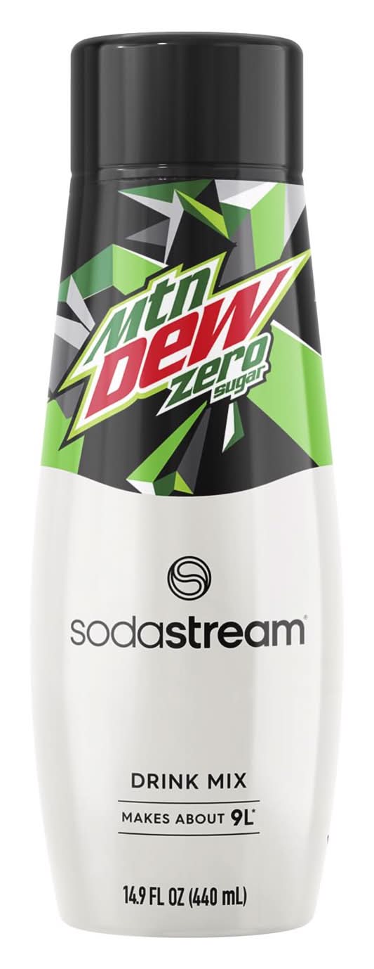 Sodastream Mountain Dew Zero Sugar Soda Mix 440 Ml