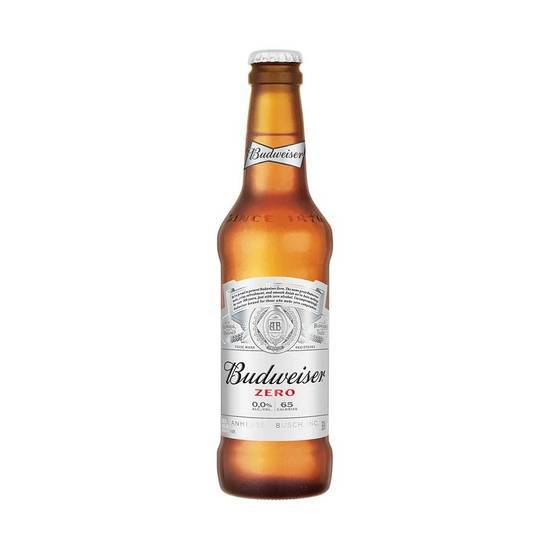 Budweiser cerveja american lager zero álcool (330 ml)