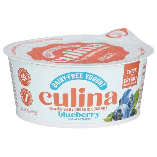 Culina Dairy Free Coconut Yogurt Alternative, Blueberry Lavender