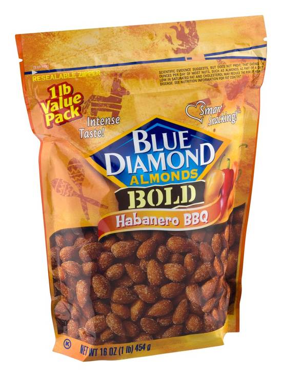 Blue Diamond Almonds Habanero BBQ (16 oz)