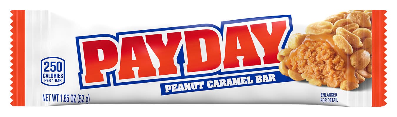 PayDay Standard Bar, Peanut- Caramel (1.85 oz)