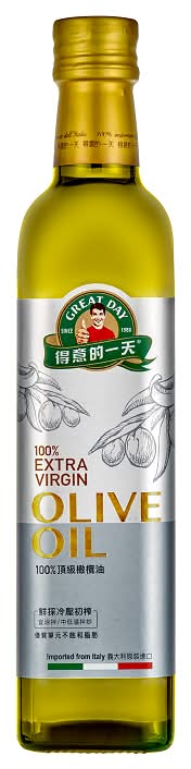 得意的一天100％頂級初榨橄欖油500ml <500ml毫升 x 1 x 1Bottle瓶>