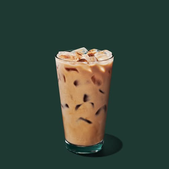 Iced Starbucks® Blonde Vanilla Latte