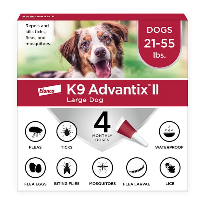 K9 Advantix Li Flea and Tick Treatment For Large Dogs
