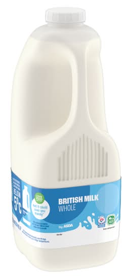 ASDA Whole British Milk (2.27L)