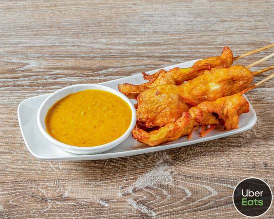 A4. Chicken Satay Skewers