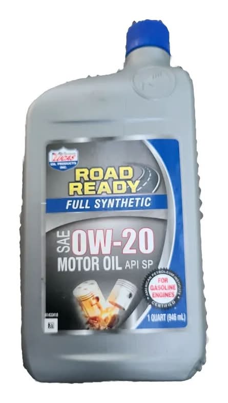 Lucas Road Ready Full Synthetic SAE 0W-20 Motor Oil