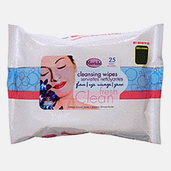 Merida Cleansing Wipes 25 Pack (25Pcs)