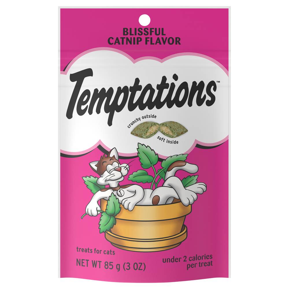 Temptations Blissful Catnip Flavor Cat Treats (3 oz)