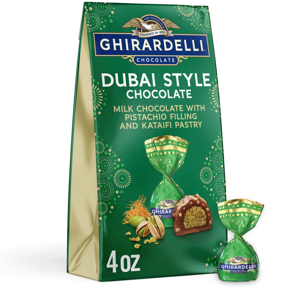 Ghirardelli Dubai Style Chocolate Bag (4 oz)