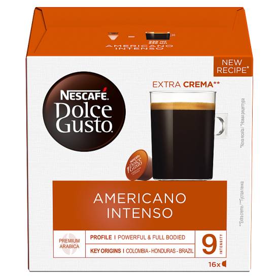 Nescafe Dolce Gusto Americano Intenso Coffee Pods (16 ct, 160g)