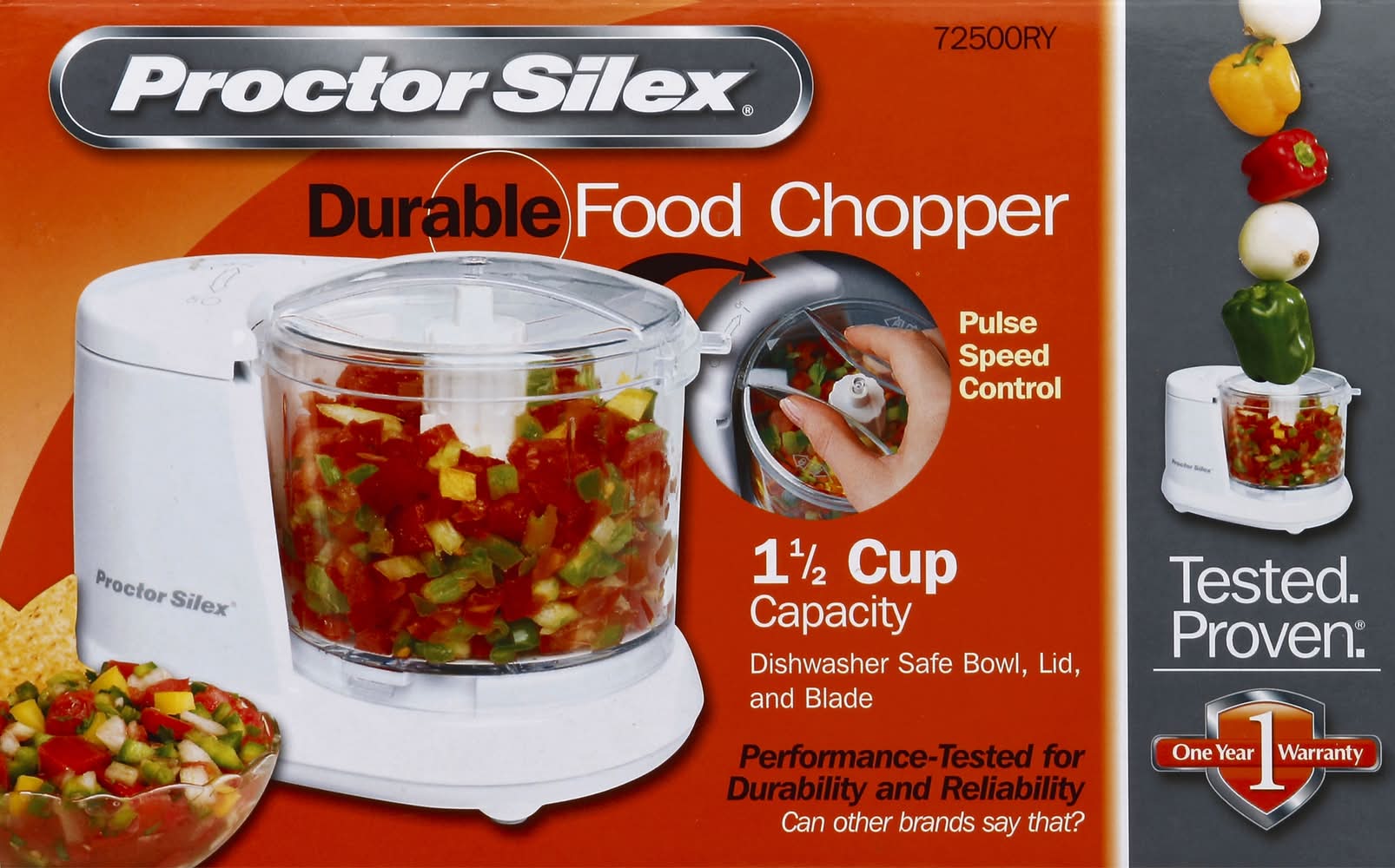 Proctor Silex Durable Food Chopper (2 lbs)