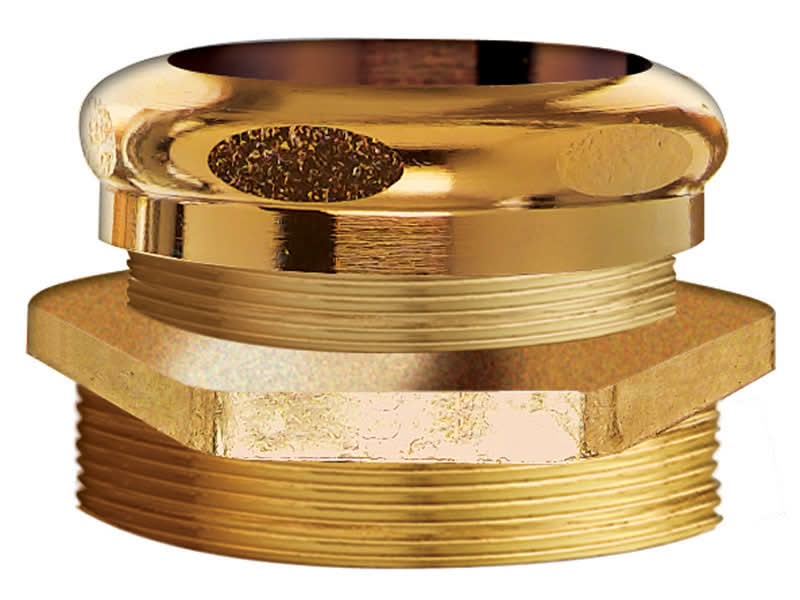ACE 1-1/2 In. D Brass Waste Connector
