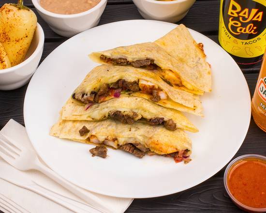 Surf & Turf Quesadilla Plate