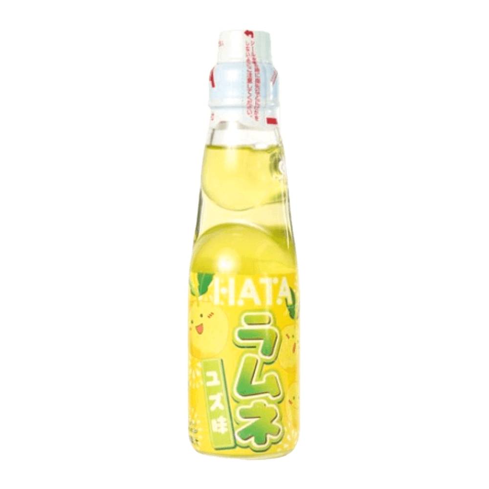 Hata Kosen Ramune Soda Pop Drink, Yuzu (6.7 fl oz)