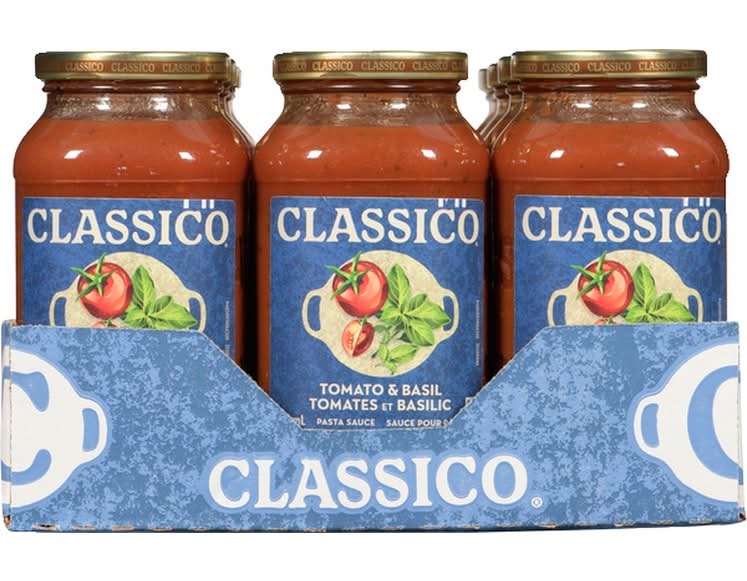 Classico Pasta Sauce, Tomato & Basil (600 ml)