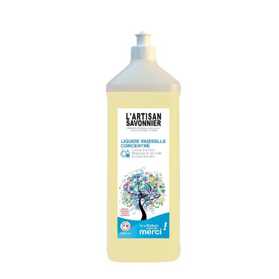 Liquide vaisselle 1l - L'ARTISAN SAVONNIER - ECOCERT