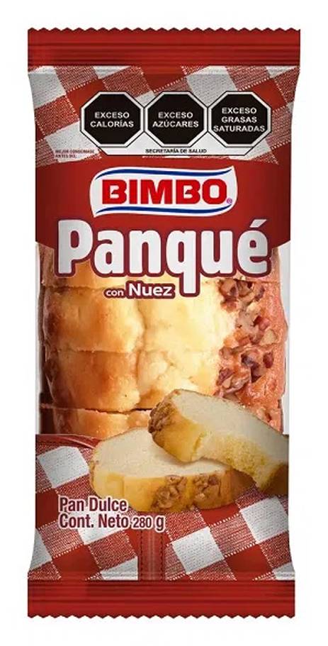 Bimbo · Panqué, nuez (280 g)
