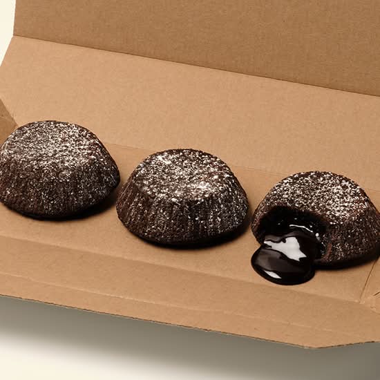 Gâteau au chocolat fondant / Chocolate Lava Crunch Cake