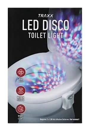 Disco LED Toilet Nightlight