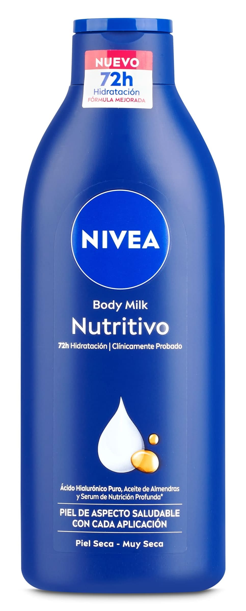 Body Milk Nutritivo Cuidado Intensivo Piel Seca/Muy Seca Nivea Botella 400 Ml
