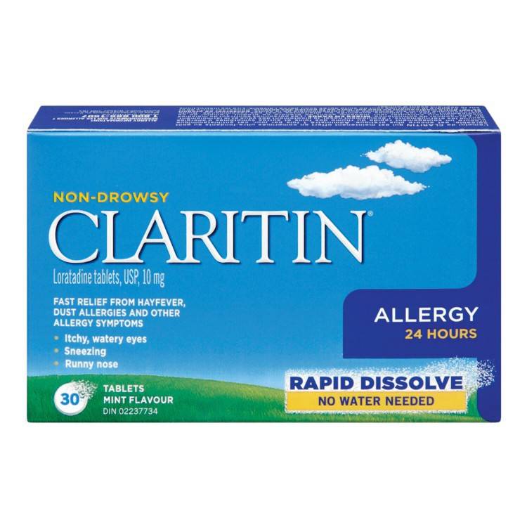 Claritin Allergy Rapid Dissolve Tablets (10 g)