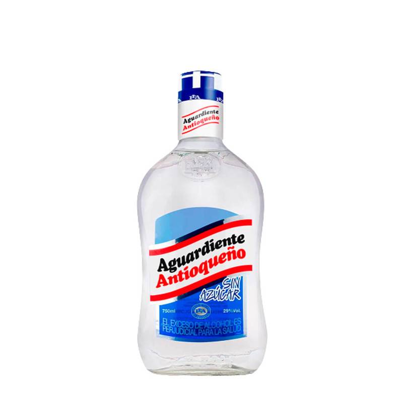 Aguardiente Antioqueño Azul - 750Ml