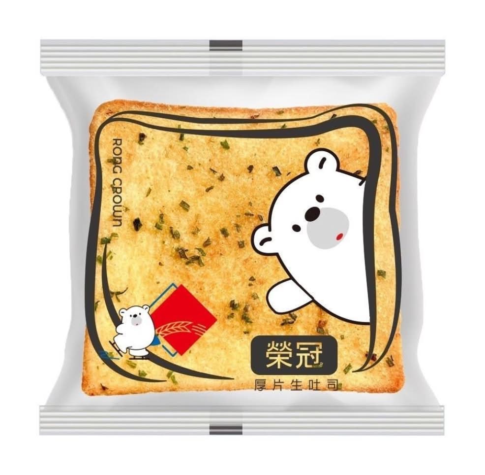 榮冠香蒜厚片 90g/片