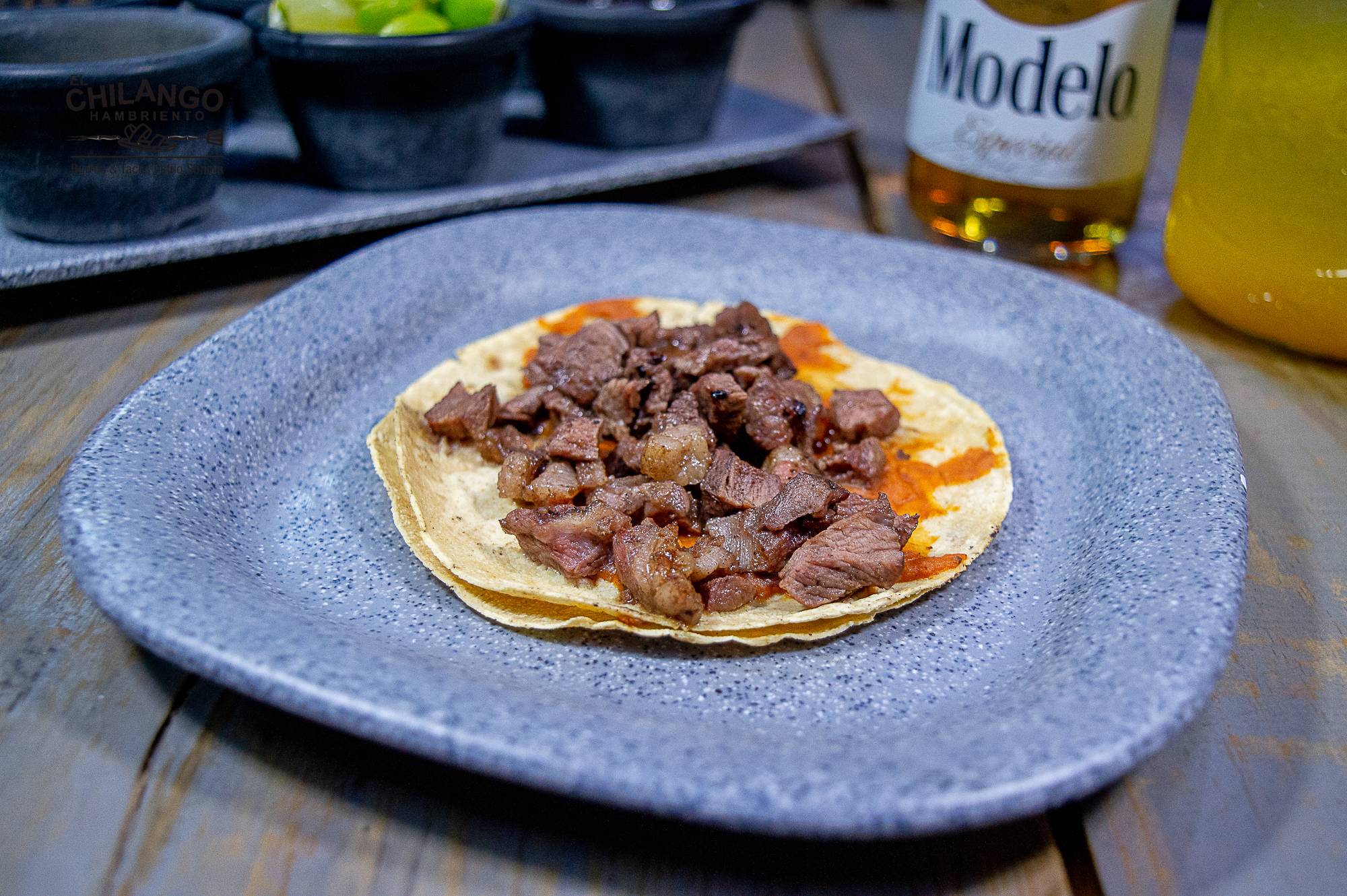 Taco arrachera