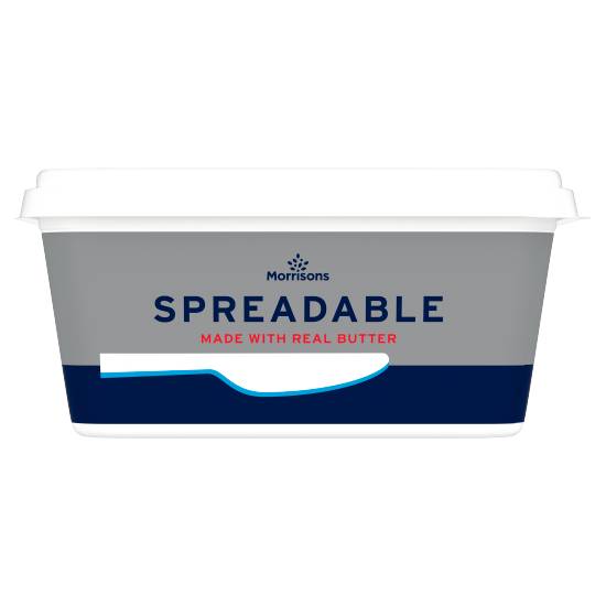 Morrisons Spreadable Butter (450g)