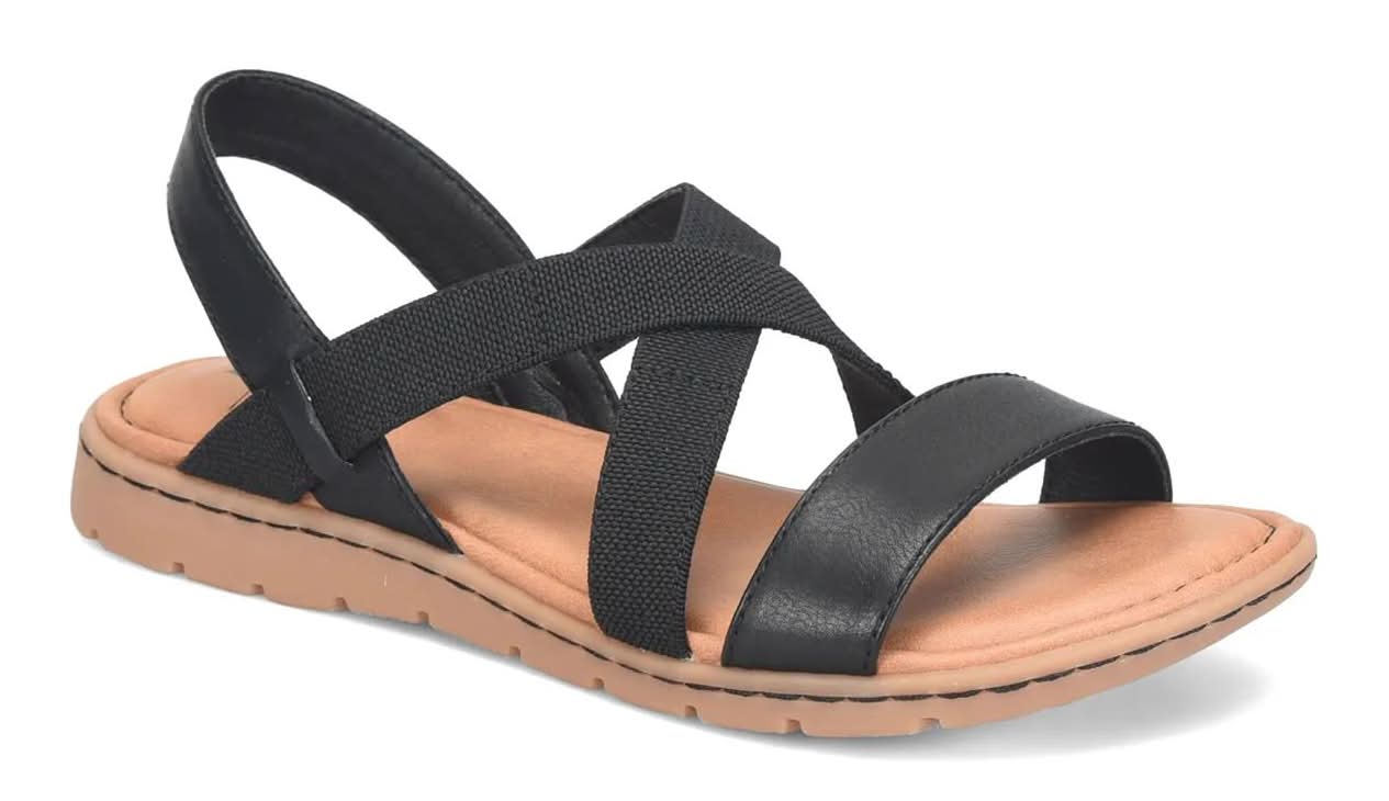 B.O.C. Born Concept Phebe Sandal (Black Medium - 10)