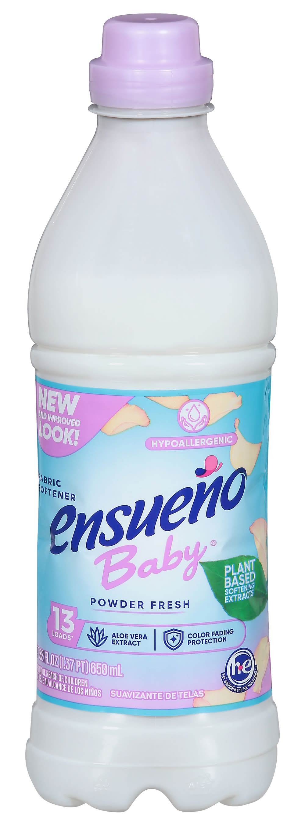 Ensueño Baby Powder Fresh Fabric Softener (22 fl oz)