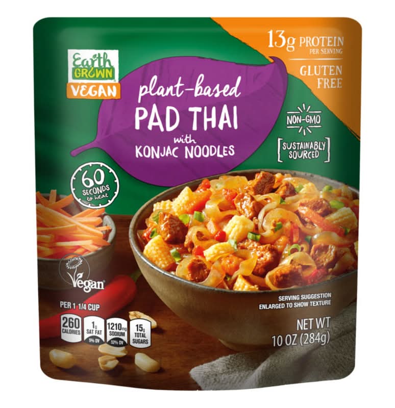 Earth Grown Plant Based Pad Thai (10 oz)