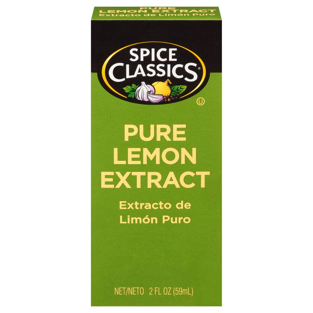 Spice Classics Pure Lemon Extract (2 fl oz)